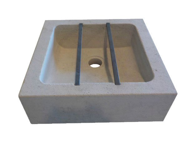 Fontaine en pierre naturelle pour jardin - Semond Nuancé Vieilli