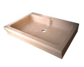 Natural stone sink - Charmot Golden Honed