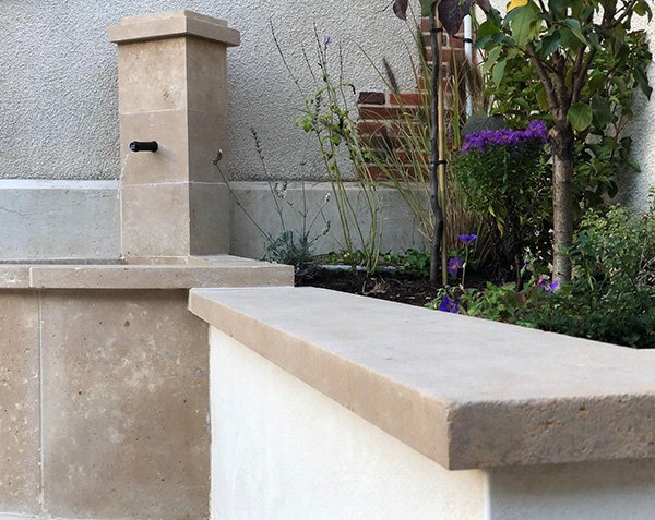 Wall capping - Stone color Wall capping - Stone color