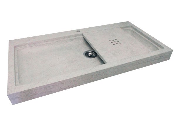 Modern sink in limestone - Charmot Light Honed