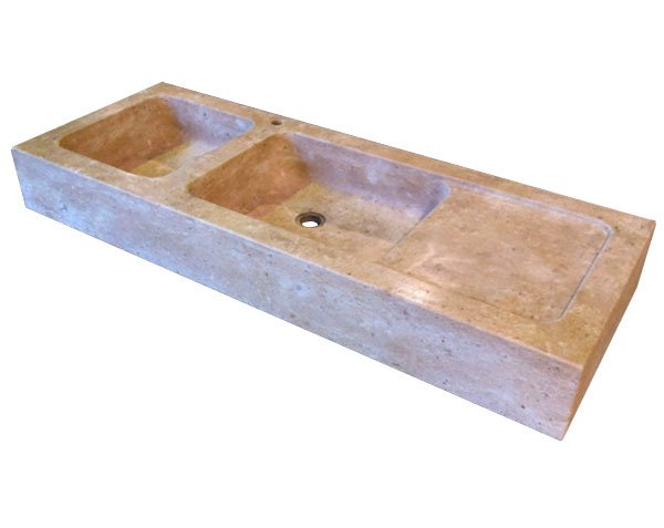 Solid natural stone sink - Lanvignes Antiquaire