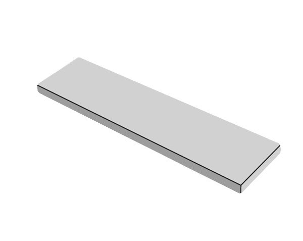 Door threshold - Technical plan