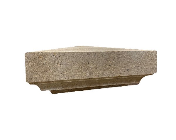 Decorative pillar top - Natural limestone