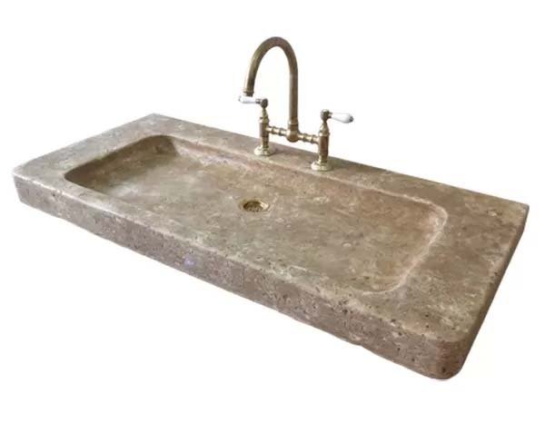 Old kitchen sink - Lanvignes Antiquaire stone