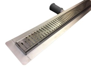 Shower tray drain channel