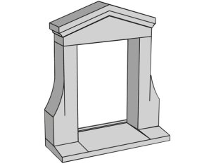 Fenêtre de toit en pierre Fenêtre de toit en pierre