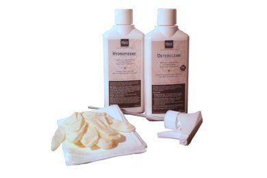 Kit d'entretien pour évier ou vasque en pierre de Bourgogne - Cuisine et bain Kit d'entretien pour évier ou vasque en pierre de Bourgogne - Cuisine et bain