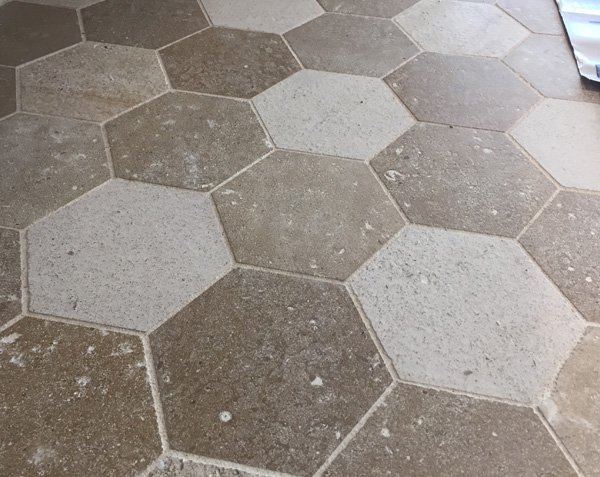 Hexagonal Stone Pavers
