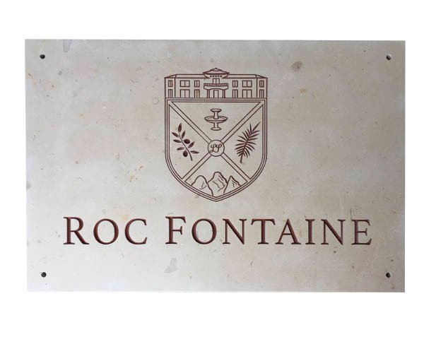 Relief in natural limestone