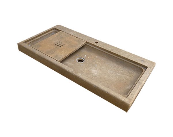 Rustic limestone sink - Lanvignes Antiquaire