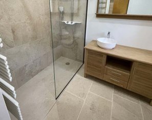 Receveur de douche à l'italienne - Charmot Clair Adouci Receveur de douche à l'italienne - Charmot Clair Adouci