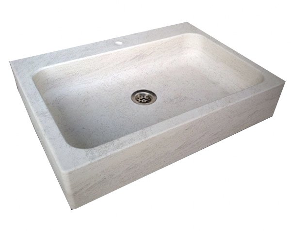 Aigues Limestone sink - Charmot Light Honed Aigues Limestone sink - Charmot Light Honed