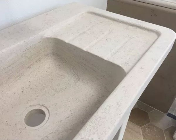 Lavabo extérieur - Charmot Clair Adouci Lavabo extérieur - Charmot Clair Adouci