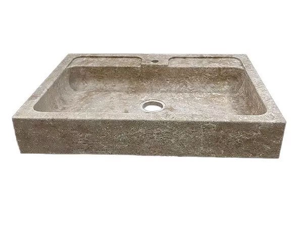 Limestone sink Ampilly Tiger Aged Finish