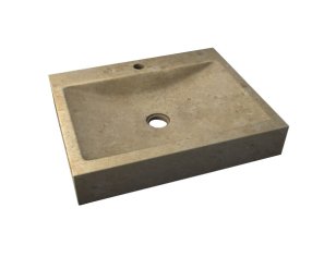 Limestone washbasin Calvi