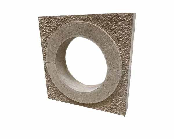 Oeil de boeuf rond sur mesure - Ciselé-Bouchardé et Layé Oeil de boeuf rond sur mesure - Ciselé-Bouchardé et Layé