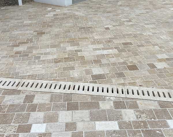 Perforated gutter Perforated gutter