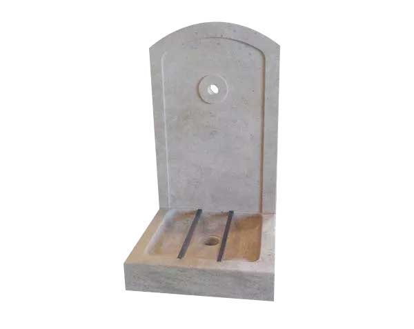 Outdoor stone fountain - Natural stone - Semond Variated Aged