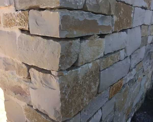 Corner cladding - Limestone Yonne area Corner cladding - Limestone Yonne area