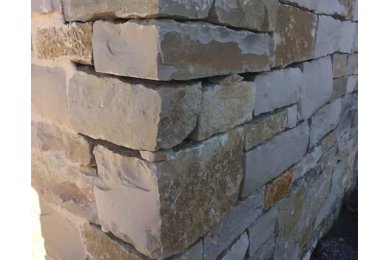 Plaquette d'angle en pierre de l'Yonne - Pierre de Bourgogne Plaquette d'angle en pierre de l'Yonne - Pierre de Bourgogne