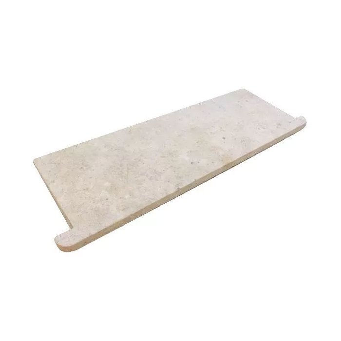 Door threshold with ears|Natural limestone from Burgundy