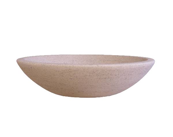 Burgundy Stone Bowl Sink - Charmot Golden Honed