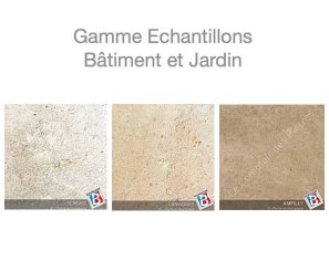 Range of 3 Burgundy limestones for building and courtyards project Range of 3 Burgundy limestones for building and courtyards project