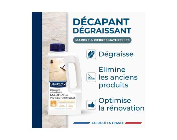 Stripper - Degreaser to prevent joint migration on natural limestone Stripper - Degreaser to prevent joint migration on natural limestone