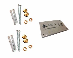 Plaque Number Fixing Kit Plaque Number Fixing Kit