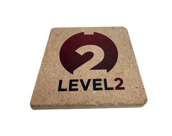 Custom stone coaster – Level2 Web and Communication Agency Custom stone coaster – Level2 Web and Communication Agency