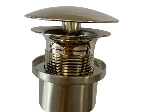 Free flow bung for limestone washbasin Free flow bung for limestone washbasin