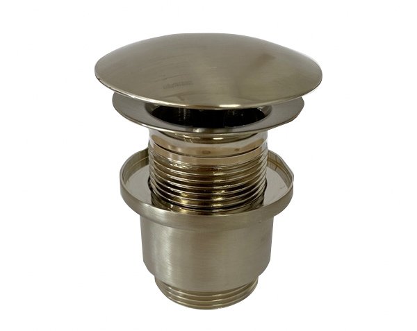 Free flow bung for limestone washbasin - Brass Free flow bung for limestone washbasin - Brass