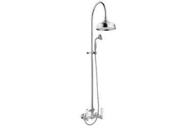 Colonne de douche douchette et pommeau pour douche en pierre de Bourgogne Colonne de douche douchette et pommeau pour douche en pierre de Bourgogne