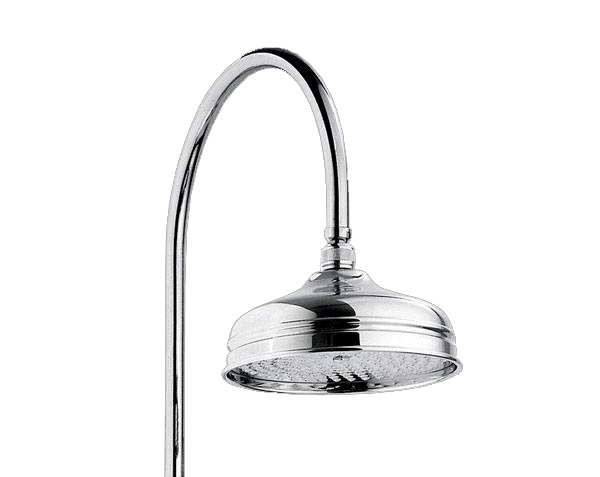 Colonne de douche pommeau pour receveur en pierre - Mitigeur de douche laiton ou nickel