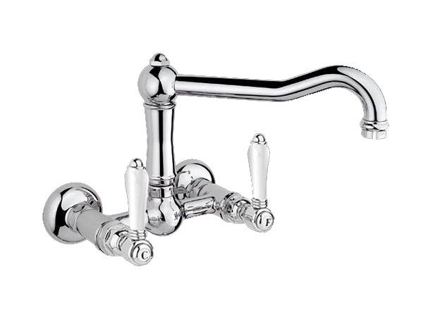 Wall tap for Burgundy Limestone Backsplash