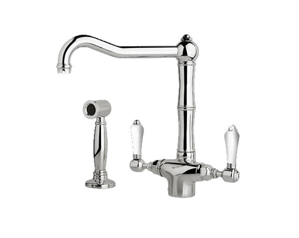 Bonnieux tap with shower head for limestone sink Bonnieux tap with shower head for limestone sink