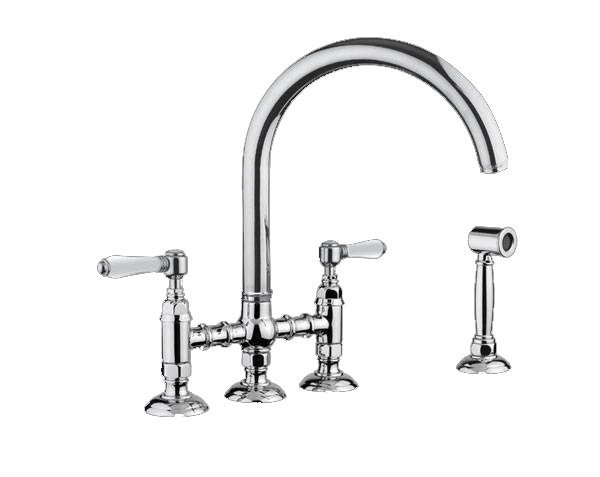 Sénanque tap with shower head - Sink in Burgundy limestone Sénanque tap with shower head - Sink in Burgundy limestone