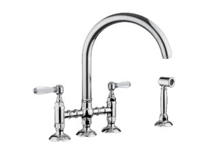 Sénanque tap with shower head - Sink in Burgundy limestone Sénanque tap with shower head - Sink in Burgundy limestone