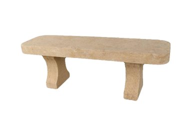 Banc en pierre naturelle de Bourgogne Classic parc - Lanvignes Doré-Jaune Vieilli Banc en pierre naturelle de Bourgogne Classic parc - Lanvignes Doré-Jaune Vieilli