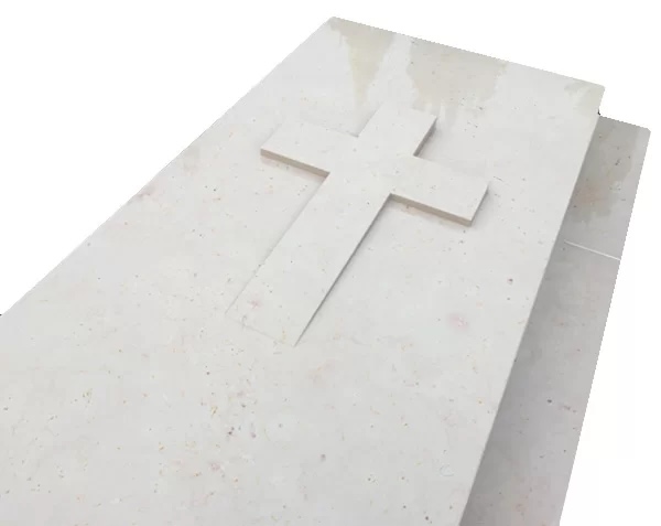 Burgundy limestone - Funeray monument in Comblanchien Burgundy limestone - Funeray monument in Comblanchien