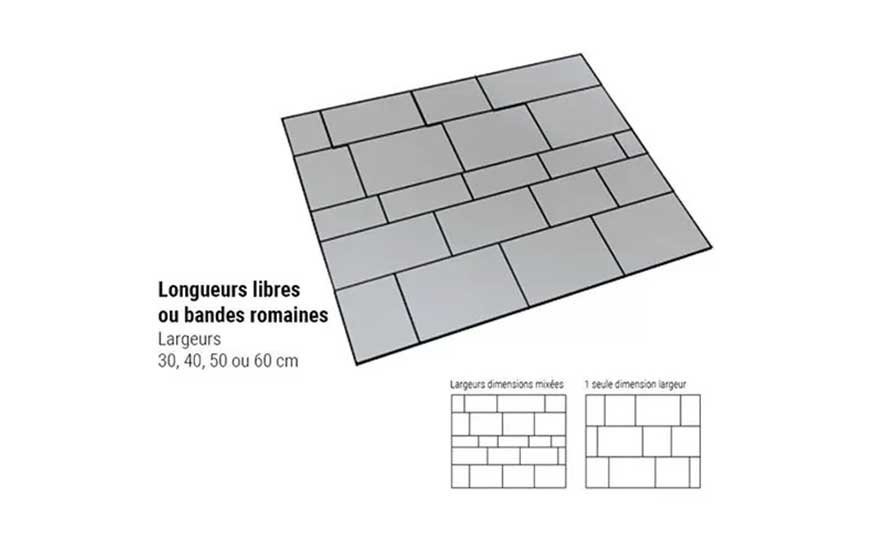 Paving – Formats and layouts... Paving – Formats and layouts...
