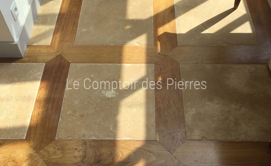 Pose de pierre sur carrelage (ou parquet) existant ?