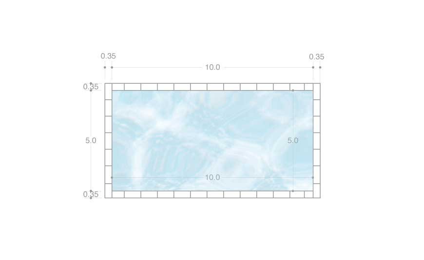 Comment calculer la quantité de margelles en pierre pour votre bassin ?